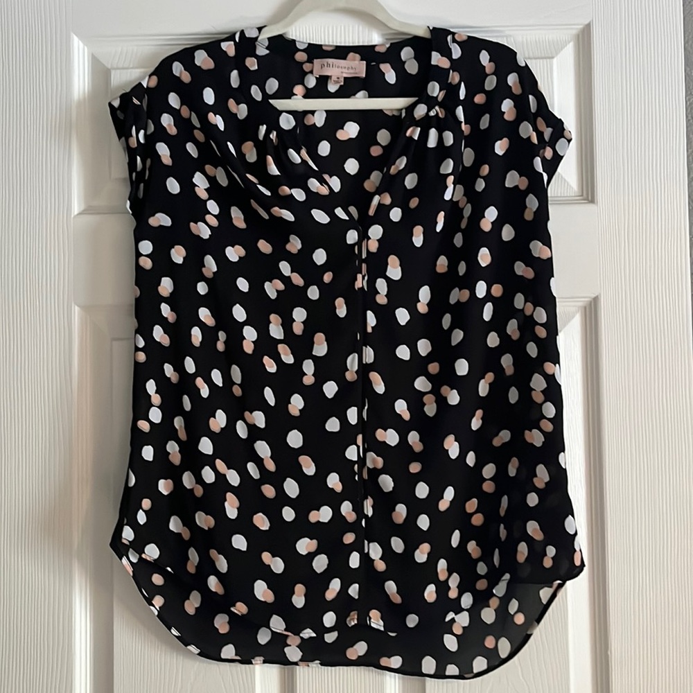 Philosophy Short Sleeve Blouse
